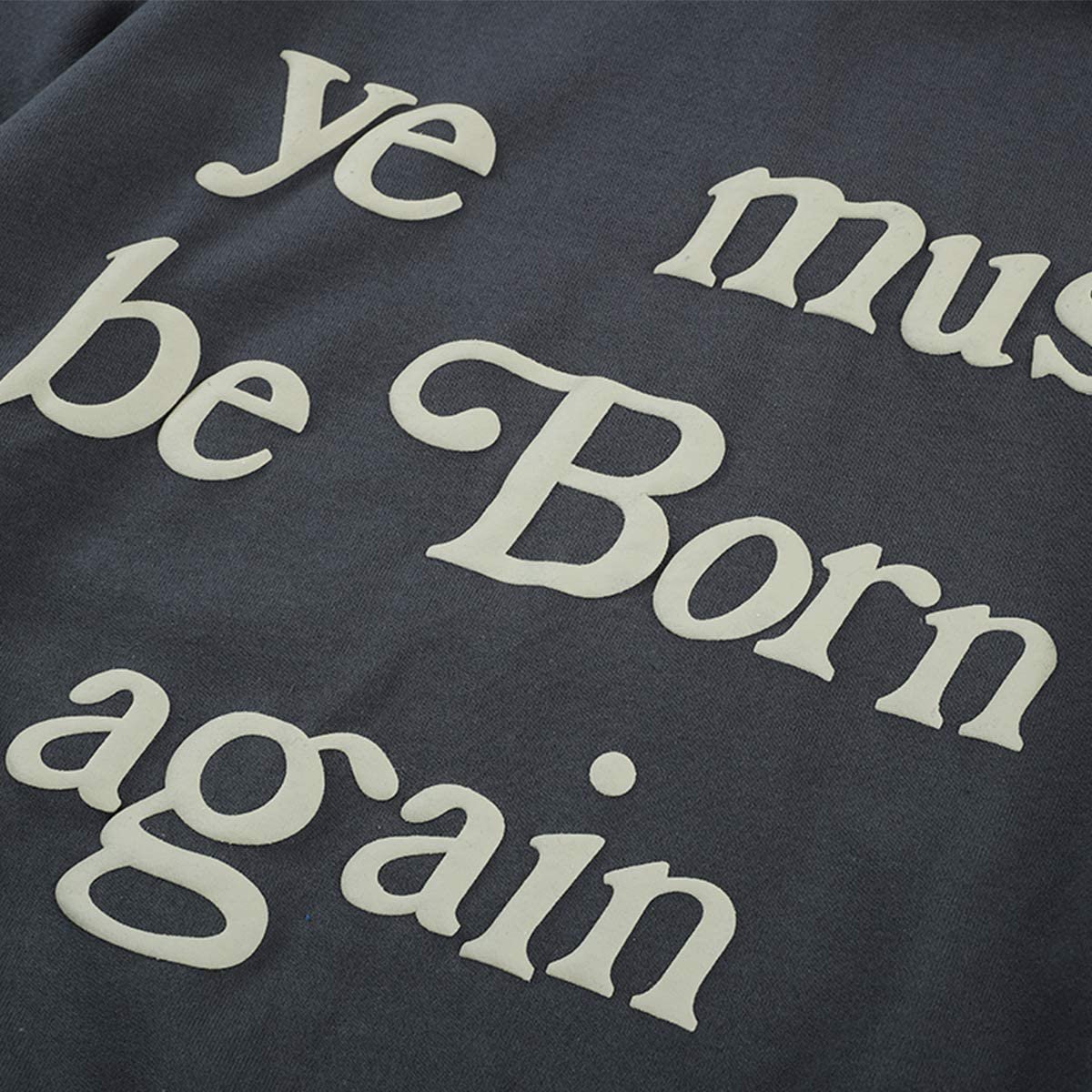 Kanye CPFM Ye Must Be Born Again Hoodie Hip Hop Sweatshirt Cotton Letter  Printing Heavyweight Pullover Hoodies | Walmart Canada