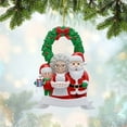 thumbnail image 2 of OUSITAID Personalized Christmas Decorations 2022 Home Custom Snowman Home Christmas Decorations Holiday Home Tree Decorations, 2 of 6