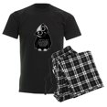 thumbnail image 6 of CafePress - Curious Owl Men's Dark Pajamas - Men's Dark Loose Fit Cotton Pajama Set, 6 of 7