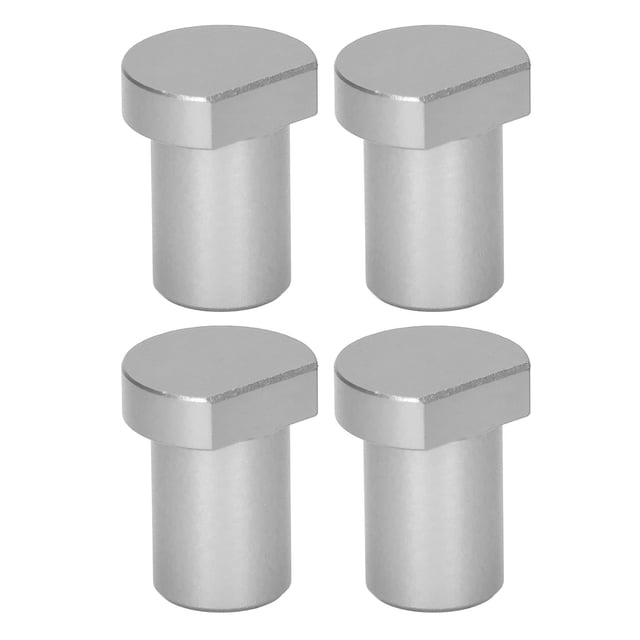 Workbench Dogs, Woodworking Brake Blocks Metal Easy To Operate Compact Size For Fixing And Limiting Planks Silver