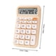 thumbnail image 3 of Calculadora de escritorio de oficina portátil pequeña de 12 dígitos | Lindo diseño retro de terrón de azúcar | Teclas grandes para máquina de escribir | Pantalla LCD inclinable | Antideslizante, 3 of 8