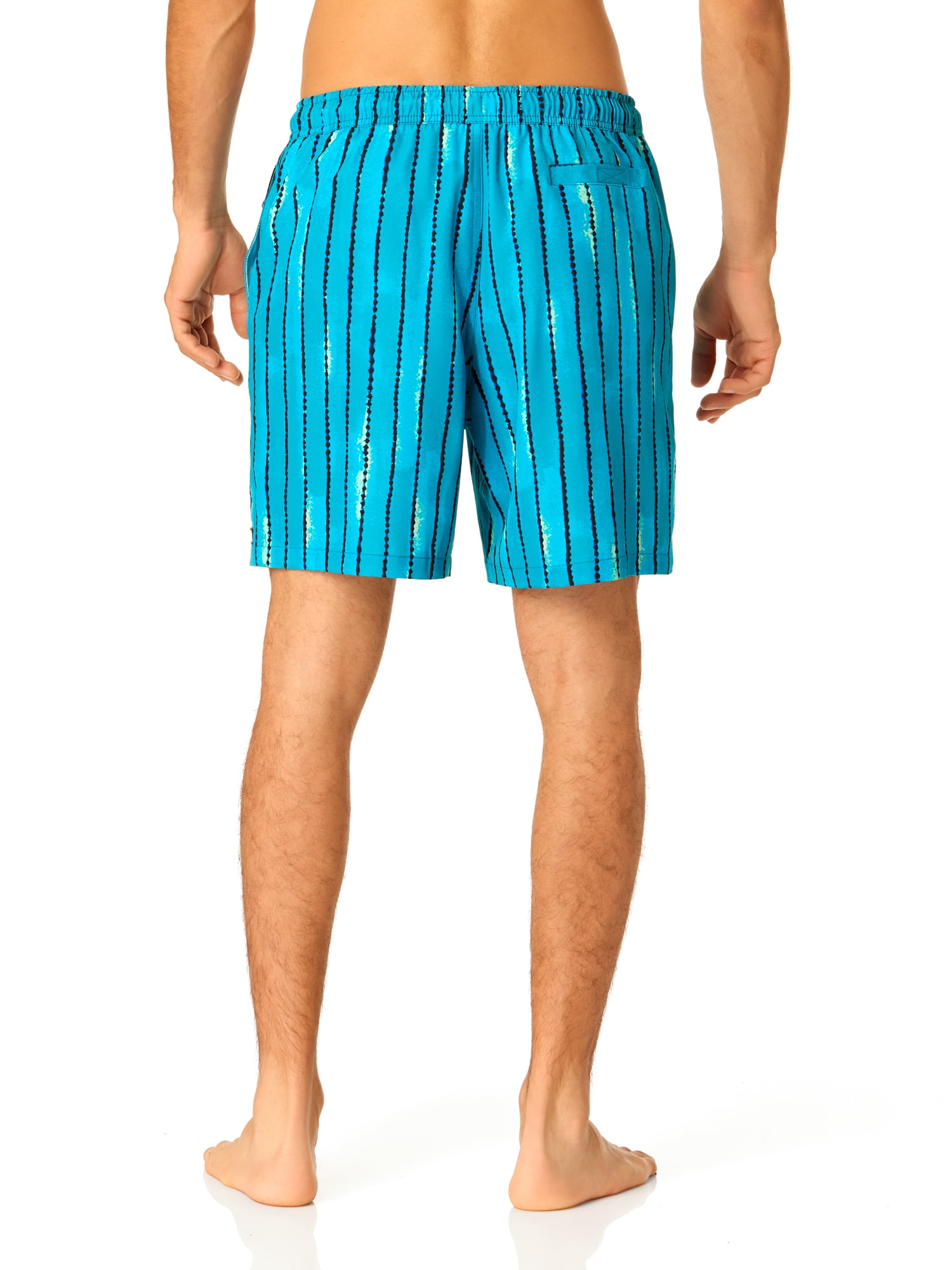 Rugged Shark Men's & Big Men's Swim Trunks, 7" Inseam, Sizes S-3XL