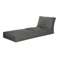 thumbnail image 2 of Gouchee Home Twist Brava Grey Bean Bag Chair – Water-Repellent Polyester Oxford Fabric with Polystyrene Bead Filling, Suitable for Adults and Teens, Convertible Seating for Living Room or Dorm, 2 of 9