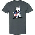 thumbnail image 3 of Inktastic Us Flag Westie T-Shirt, 3 of 5