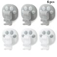 thumbnail image 2 of Coofit 6PCS Washbasin Hooks Plastic Wall Basin Hooks Bathroom Storage Hooks for Basin, 2 of 10