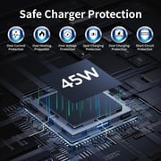 i Phone 17 16 Pro Max Charger Fast Charging, 45W USB C i Phone 16 Super Fast Charger Block with 10ft Long Type C Charging Cord Compatible with iPhone 17/16/15 Pro Max/Plus/S25