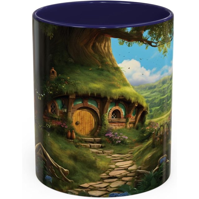 Voyage dans un Monde d'Émerveilles avec Cette Tasse à Colline (Édition Confortable)