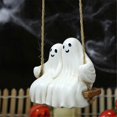 thumbnail image 4 of Halloween Ghost on A Tree Swing Venue Layout Props Ghost Pendant, 4 of 5