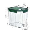 thumbnail image 4 of Gallickan Drink Dispenser with Spigot, 1 Gallon Beverage Dispenser for Fridge, Lemonade Milk Juice Containers For Kitchen Home Party Bar Wedding, Drink Container, Green, 4 of 9