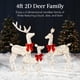 thumbnail image 2 of Set Christmas Deer Family Best Choice Products de 4 pies con 175 LED, 2 of 7