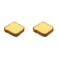 thumbnail image 2 of Bread-Shaped Dishwashing Sponge, Cute Kitchen Cleaning Sponge, Multi-Purpose Scrubber for Pots and Pans, 4PCS, 2 of 5