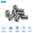 thumbnail image 3 of Uxcell 15 Pcs 316 Stainless Steel Thread Repair Insert Nut M6 x 1mm Male to M3 x 0.5mm Female 8mm Length, 3 of 7