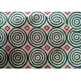 thumbnail image 4 of oneOone Cotton Silk Fabric Diamond & Circle Block Print Fabric BTY 42 Inch Wide, 4 of 4