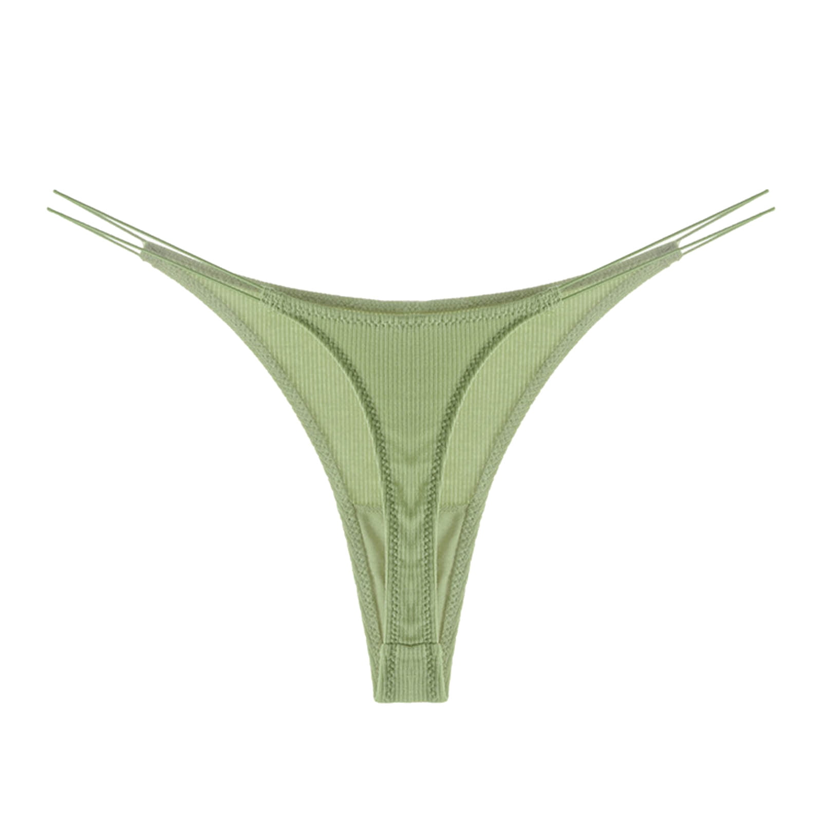UMIRIKO Lime Green Women's Bikini Panties Underwear for Women XS Lime Green  at  Women's Clothing store