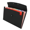 thumbnail image 5 of 50 Pack of Bulk Wholesale 7 Pocket Accordion File Folder Holder Organizers with Color Tabs for Letter Size Paper, Documents, Receipts, Students, Teachers and Office Administrators, 5 of 7