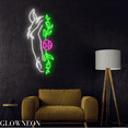 thumbnail image 2 of Glowneon Floral Horse Neon Sign, Best Gift For Horse Lover Home Decor, 2 of 5