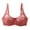 Red, variant on UngA Comfortable Bras for Women Plus Size Bra with Underwire Woman's Full Coverage Bra White,95B