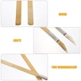 thumbnail image 4 of Miangastore 2pcs Wood Handle Agate Burnisher Crafts Sliver Jewelry Polishing Tool, 4 of 9