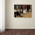 thumbnail image 3 of Trademark Fine Art "The School of Dance" 1871 Canvas Art by Edgar Degas, 3 of 3