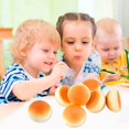 thumbnail image 3 of Decompression Toy Soft Slow Rebound Realistic Simulated Eco-friendly Decoration Fine Workmanship Fried Simulation Bun Toy Display Mold, 3 of 11