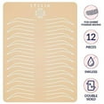 Microblading Supplies Inkless Double Sided Practice Skin For Eyebrow Tattoos Permanent Makeup