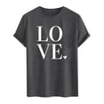 thumbnail image 3 of COSFO Cotton Casual Shirts for Men Funny Valentine's Day Short Sleeve Crew Neck Basic Tops Pullover Holiday Classic Fit Graphic Tees, 3 of 4