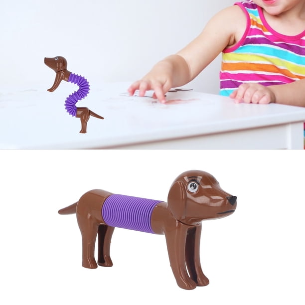 Juguete para perros tubos que hacen estallar Fidget Toy Colorido Flexible Stretch Tube Sensory Toy para niños Niños ANGGREK Otros