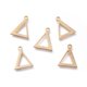 thumbnail image 1 of 304 Stainless Steel Charms Greek Alphabet Golden Letter.D 14x11x1mm Hole: 1.2mm, 1 of 2