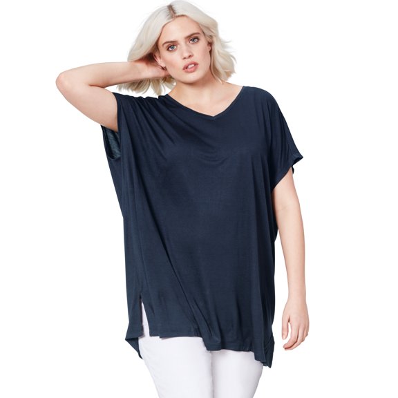 Ellos Women's Oversized Tunic Tunic