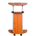 thumbnail image 5 of Pemberly Row Mobile Laptop Stand in Honey, 5 of 7