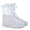 White #012, variant on Reusable Waterproof Shoe Covers, Non-Slip Washable Durable Overshoes with Zipper for Men Women, Rain Snow Mud Resistant Boot Covers/Galoshes for Hiking, Work, Construction, Travel, Gardening