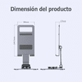 thumbnail image 5 of "Aluminio Soporte Base Para Tableta Y Celulares Rotación 360 negro ", 5 of 5