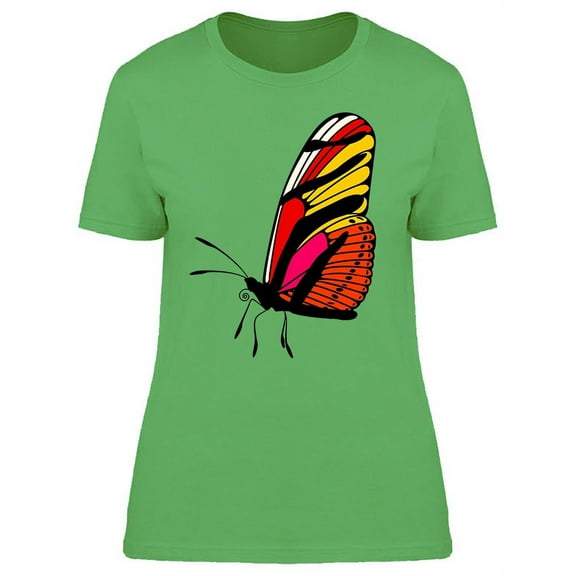 Butterfly Icon T-Shirt Women -Image by Shutterstock, Female XX-Large