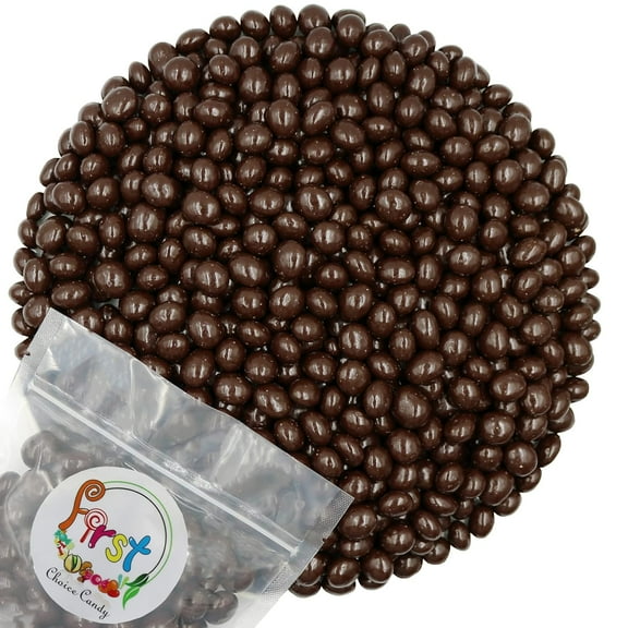 Dark Chocolate Covered Roasted Espresso Coffee Beans 1 Pound