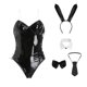 thumbnail image 1 of Lencería erótica de moda para mujer, medias de red, tirantes sexis huecos, mono de chica conejito, traje de tocado Fridja nalpqowj42612, 1 of 9