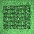 thumbnail image 1 of Ahgly Company Indoor Square Persian Emerald Green Traditional Area Rugs, 7' Square, 1 of 4