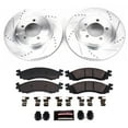 thumbnail image 3 of PowerStop Front Z23 Evolution Sport Carbon-Fiber Ceramic Brake Pad and Drilled & Slotted Rotor Kit Fits: FORD MERCURY Select Models K1441, 3 of 10