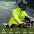 thumbnail image 3 of unbranded 1Jgo Conjunto De Ropa De Lluvia Reflectante Para Exterior Con Protección Contra Y Lluvia, 3 of 8