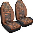 thumbnail image 3 of XYZCANDO Deer Camo Car Seat Covers Non-Slip Thin Car Front Seat Covers Interior Car Interior, Waterproof Interior Decor Sedan Truck, 3 of 10