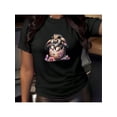 thumbnail image 1 of Easter Bunny Print T-Shirt For Men And Women Round Neck Cotton Short Sleeve Sports T-Shirt For All Seasons Tee For Adult, Men, Women, Teen, Teenager, Adolescent, Youth, 1 of 5