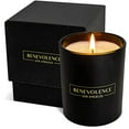 thumbnail image 2 of Benevolence LA Lavender & Lilac Scented Candle | Soy Candles, Black Candle for Home | Gifts for Women and Men | Home Fragrance | Aromatherapy | Bathroom Freshener | 8oz, 45 Hour Burn, 2 of 4