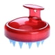 thumbnail image 4 of Cepillo para masaje de cuero cabelludo de silicona para usar durante Ehuebsd la ducha y el lavado del cabello spa adelgazante, 4 of 6