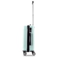 thumbnail image 3 of TUCCI T0277-24in-GRN 24 in. Srotolare T0277 ABS Carry-On Luggage, Green, 3 of 4