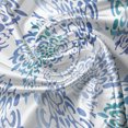 thumbnail image 5 of Ambesonne Watercolor Valance Pack of 2, Moroccan Element, 54"X18", Sea Green Violet Blue, 5 of 5
