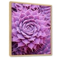 thumbnail image 2 of Designart "Pale Purple Cactus Royalty" Cactus Floater Framed Wall Art Prints, 2 of 5