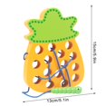thumbnail image 4 of DPTALR Wooden Insect Eating Fruit Toys Baby Threading Game Children's Educational Toys, 4 of 4