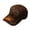 Brown, variant on huayou Vintage Cross American Flag Print Baseball Cap, Distressed Adjustable Hat for Casual Daily Wear Patriotic Events and Outdoor Activities