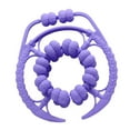 thumbnail image 4 of Bunblic Rouleau de Massage pour les Jambes Rouleau à 36 Points Pince Circulaire pour les Jambes Polyvalent Portable 36 Roues Outil de Massage pour Mollets pour Voyager Bras Intérieur violet, 4 of 8