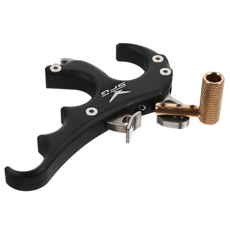 Compound Bow Fittings Archery Finger Protector Target Recurve Arrow Rest Hanger Black