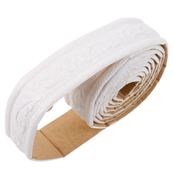 CIMAXIC Self Adhesive Peel and Stick Wall Molding Trim Flexible White Decorative Corner Border